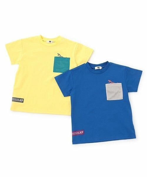 KP / ケーピー Tシャツ | ソロナ恐竜リフレクタープリント半袖Tシャツ | 詳細11
