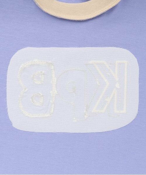 KP / ケーピー Tシャツ | 肩ニットテープKPBグラフィック裾レイヤードTシャツ | 詳細4