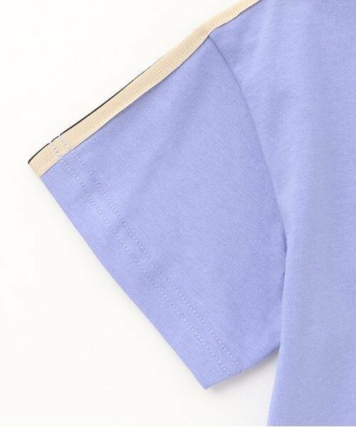 KP / ケーピー Tシャツ | 肩ニットテープKPBグラフィック裾レイヤードTシャツ | 詳細5