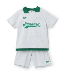 KP / ケーピー Tシャツ | ポロ衿つきスポーツ上下セット