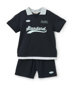 KP / ケーピー Tシャツ | ポロ衿つきスポーツ上下セット