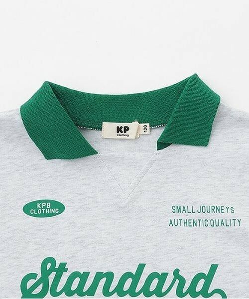 KP / ケーピー Tシャツ | ポロ衿つきスポーツ上下セット | 詳細3