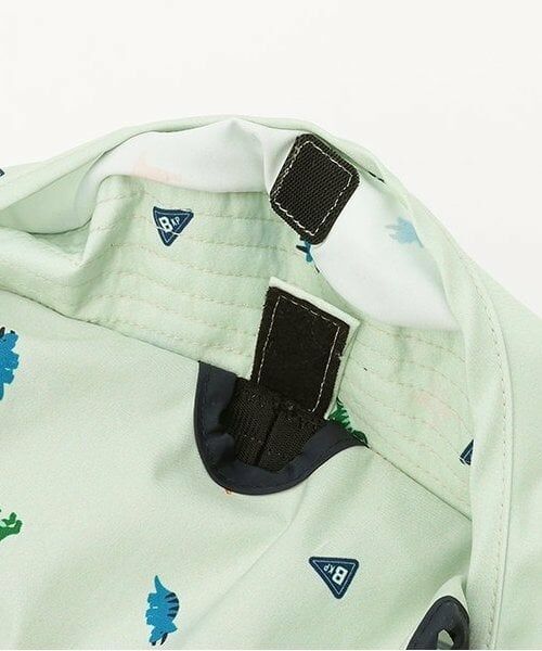 KP / ケーピー ハット | 日除けつけ恐竜総柄ハット | 詳細5