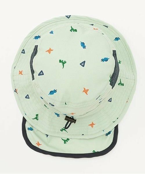 KP / ケーピー ハット | 日除けつけ恐竜総柄ハット | 詳細6