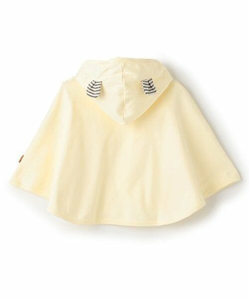 KP / ケーピー ベビー・キッズウエア | スムースクマアップリケ刺しゅうマント | 詳細1