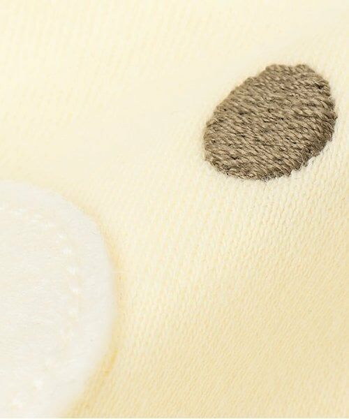 KP / ケーピー ベビー・キッズウエア | スムースクマアップリケ刺しゅうマント | 詳細10