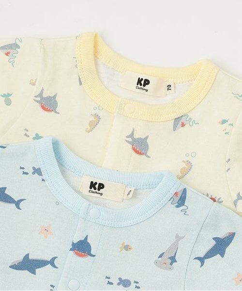KP / ケーピー ロンパース | サメ柄ショートオール | 詳細3