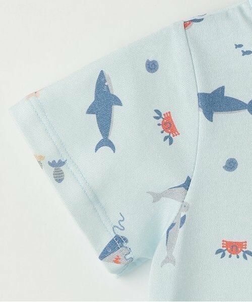 KP / ケーピー ロンパース | サメ柄ショートオール | 詳細4