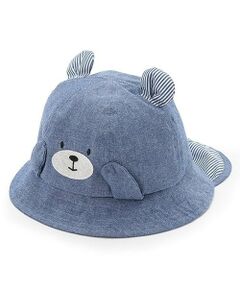 KP / ケーピー ベビー・キッズグッズ | クマモチーフの日よけつき帽子