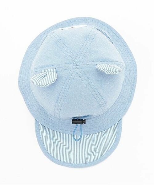 KP / ケーピー ベビー・キッズグッズ | クマモチーフの日よけつき帽子 | 詳細4