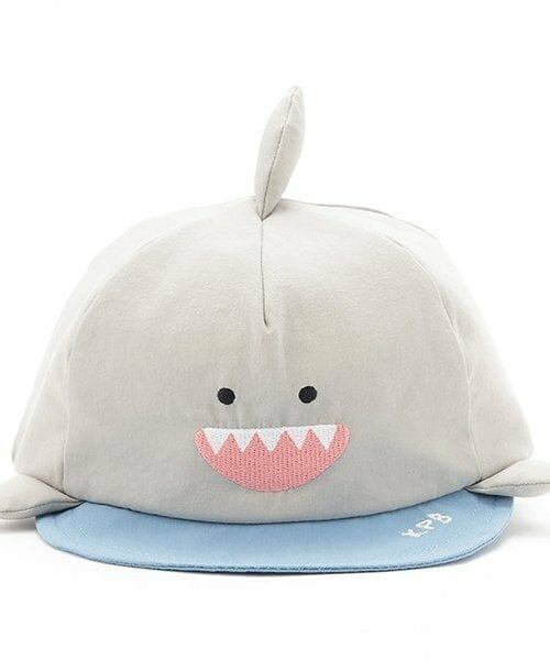 KP / ケーピー ベビー・キッズグッズ | サメモチーフの日よけつきキャップ | 詳細2