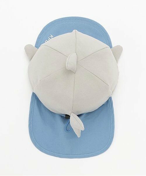 KP / ケーピー ベビー・キッズグッズ | サメモチーフの日よけつきキャップ | 詳細5