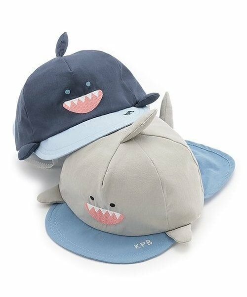 KP / ケーピー ベビー・キッズグッズ | サメモチーフの日よけつきキャップ | 詳細7