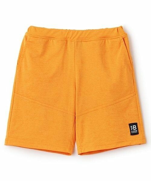 KP / ケーピー ショート・ハーフ・半端丈パンツ | 速乾ポリエステルストレッチ ハーフパンツ（オレンジ）