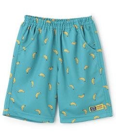 KP / ケーピー ショート・ハーフ・半端丈パンツ | ドライメッシュ総柄プリント ハーフパンツ