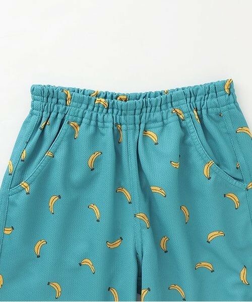 KP / ケーピー ショート・ハーフ・半端丈パンツ | ドライメッシュ総柄プリント ハーフパンツ | 詳細2