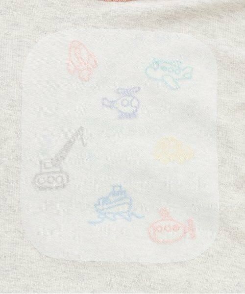 KP / ケーピー Tシャツ | キシリトール加工 乗り物刺しゅう 半袖Ｔシャツ | 詳細4