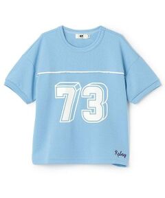 KP / ケーピー Tシャツ | 紫外線で色の変わるプリント メッシュキシリトール加工Ｔシャツ