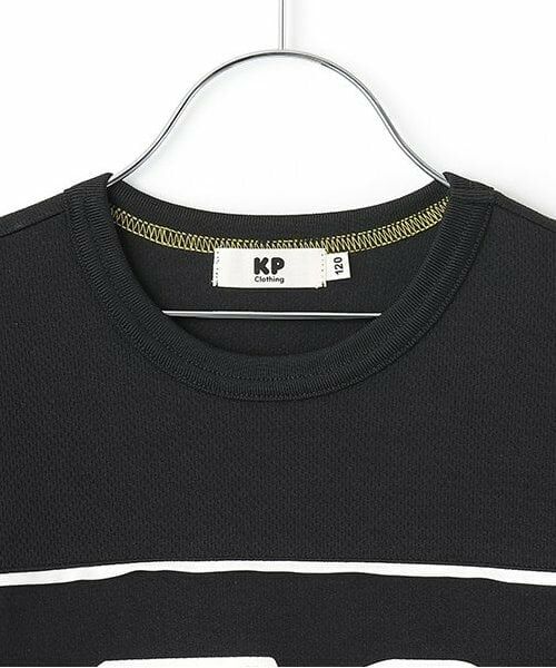 KP / ケーピー Tシャツ | 紫外線で色の変わるプリント メッシュキシリトール加工Ｔシャツ | 詳細2