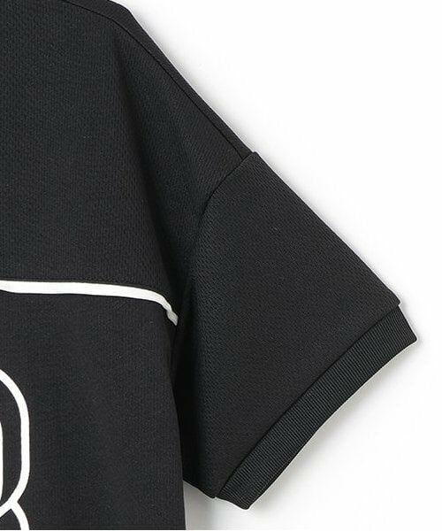 KP / ケーピー Tシャツ | 紫外線で色の変わるプリント メッシュキシリトール加工Ｔシャツ | 詳細6