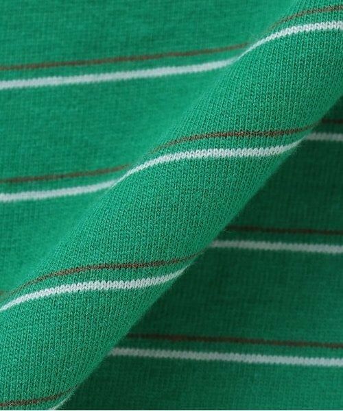 KP / ケーピー Tシャツ | バックプリント マルチボーダー半袖Tシャツ | 詳細10