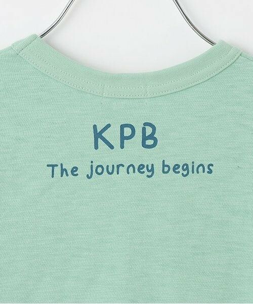 KP / ケーピー Tシャツ | 電車プリント スラブ天竺 半袖Ｔシャツ | 詳細10