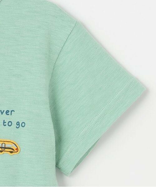 KP / ケーピー Tシャツ | 電車プリント スラブ天竺 半袖Ｔシャツ | 詳細8