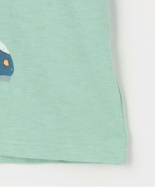 KP / ケーピー Tシャツ | 電車プリント スラブ天竺 半袖Ｔシャツ | 詳細9