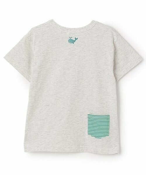 KP / ケーピー Tシャツ | ヨットアップリケ キシリトール加工Ｔシャツ | 詳細1