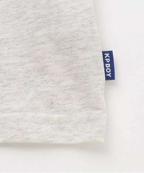 KP / ケーピー Tシャツ | ヨットアップリケ キシリトール加工Ｔシャツ | 詳細7