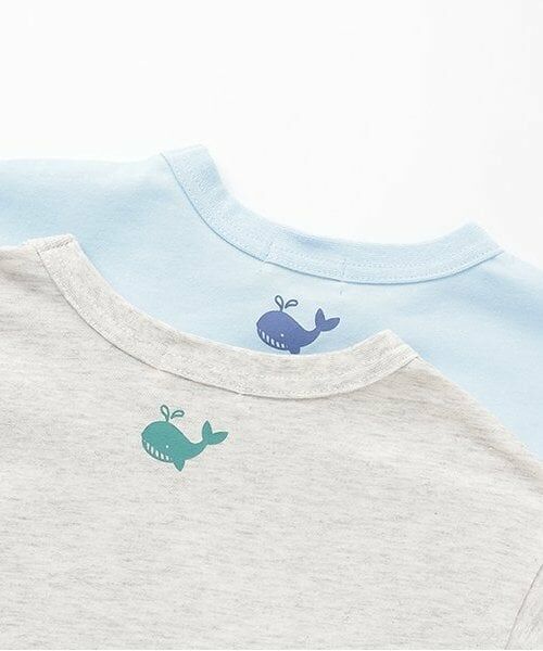 KP / ケーピー Tシャツ | ヨットアップリケ キシリトール加工Ｔシャツ | 詳細9