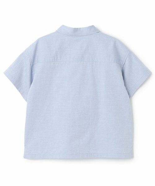 KP / ケーピー シャツ・ブラウス | シャークワッペン シャンブレー 半袖シャツ | 詳細1