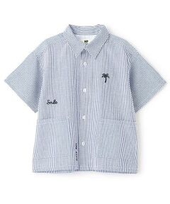 KP / ケーピー シャツ・ブラウス | サッカーストライプ 半袖シャツ