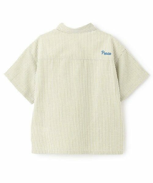 KP / ケーピー シャツ・ブラウス | サッカーストライプ 半袖シャツ | 詳細1