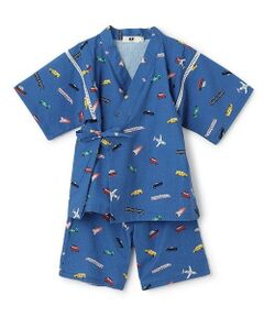 KP / ケーピー 着物・浴衣・小物類 | 甚平 乗り物総柄