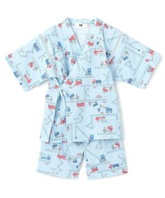 KP / ケーピー 着物・浴衣・小物類 | 甚平 働く車×鉄骨柄