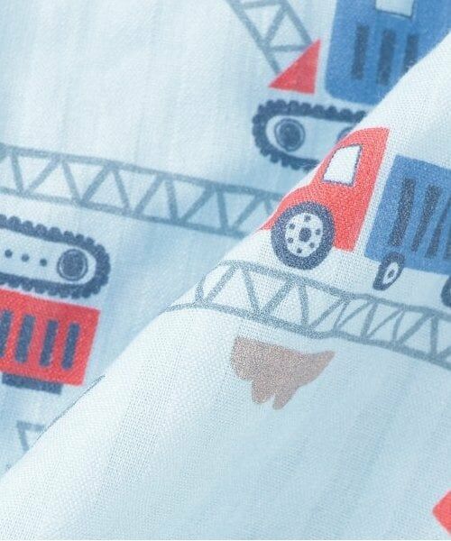 KP / ケーピー 着物・浴衣・小物類 | 甚平 働く車×鉄骨柄 | 詳細11