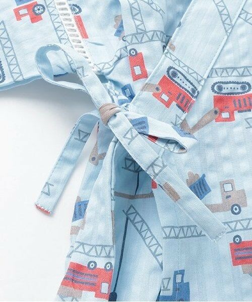 KP / ケーピー 着物・浴衣・小物類 | 甚平 働く車×鉄骨柄 | 詳細4