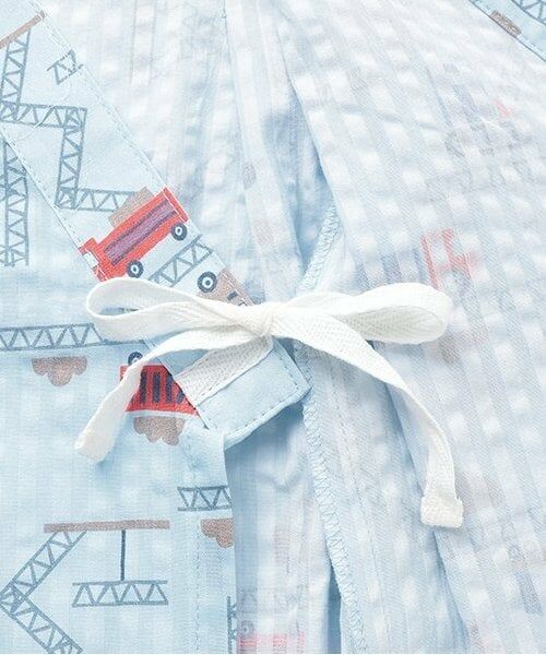 KP / ケーピー 着物・浴衣・小物類 | 甚平 働く車×鉄骨柄 | 詳細5
