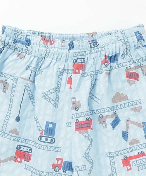 KP / ケーピー 着物・浴衣・小物類 | 甚平 働く車×鉄骨柄 | 詳細8