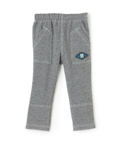 デニム風ニットツイル パンツ