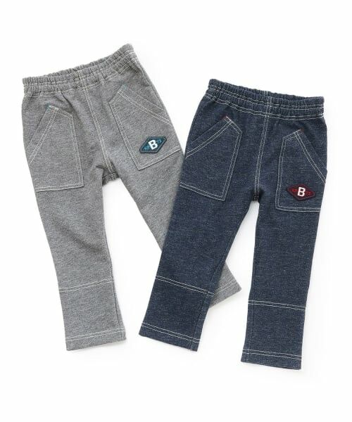 KP / ケーピー その他パンツ | デニム風ニットツイル パンツ | 詳細8