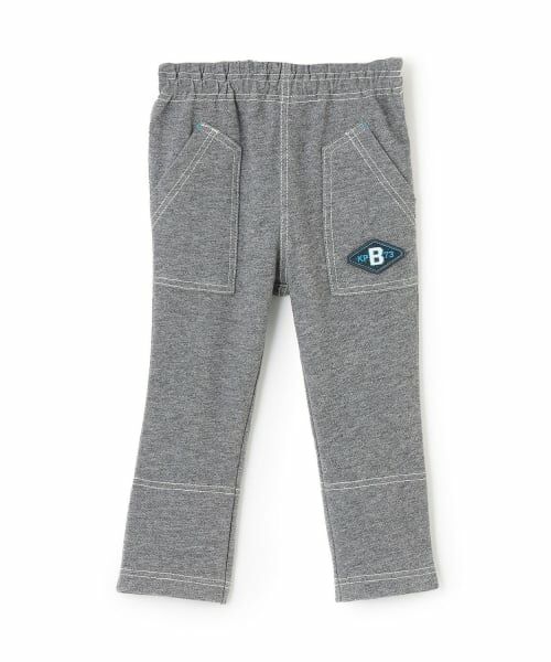 KP / ケーピー その他パンツ | デニム風ニットツイル パンツ（チャコール）