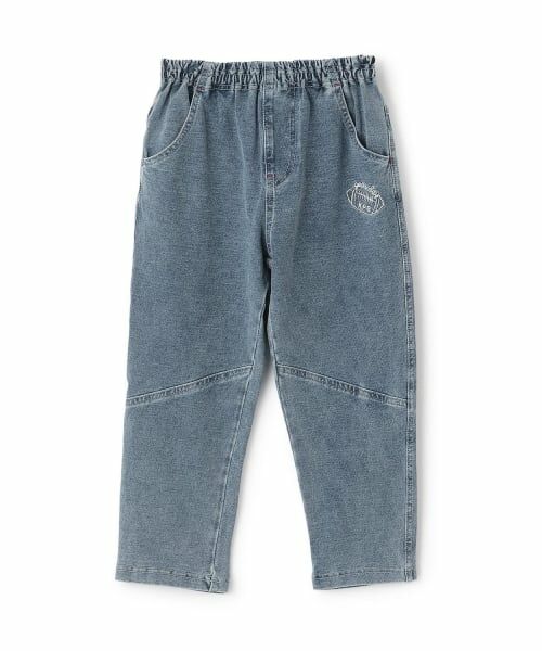 KP / ケーピー その他パンツ | インディゴデニムニット パンツ（紺）