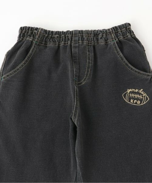 KP / ケーピー その他パンツ | インディゴデニムニット パンツ | 詳細2