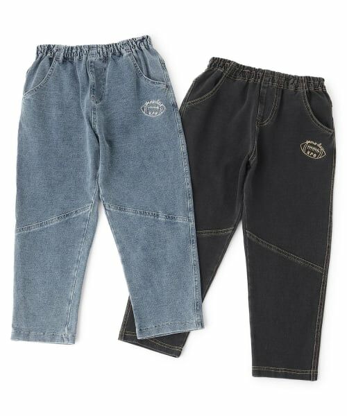 KP / ケーピー その他パンツ | インディゴデニムニット パンツ | 詳細9