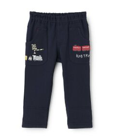 KP / ケーピー その他パンツ | 電車刺しゅう ニットツイルパンツ