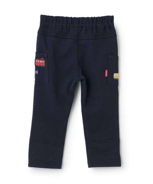 KP / ケーピー その他パンツ | 電車刺しゅう ニットツイルパンツ | 詳細1
