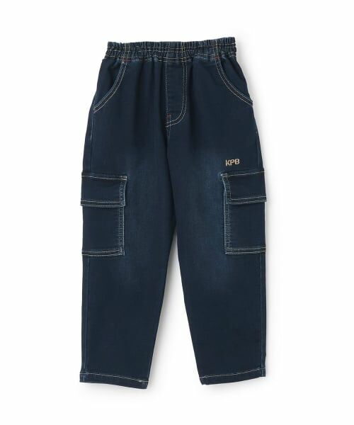 KP / ケーピー その他パンツ | ストレッチデニム カーゴパンツ（紺）