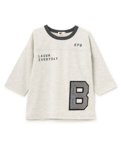 KP / ケーピー Tシャツ | サガラワッペン 7分袖Tシャツ